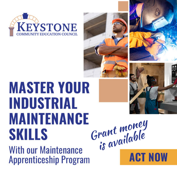 apprenticeship ndustrial maintenance